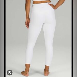 Lululemon Align High-Rise Pant 25” in White